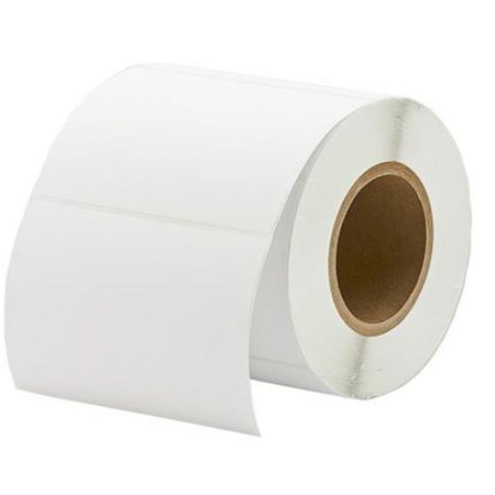 4 in x 3 in (102 x 76mm) Die Cut Clear Gloss Polyester for IColor 200 / 250 (775 Labels per roll)